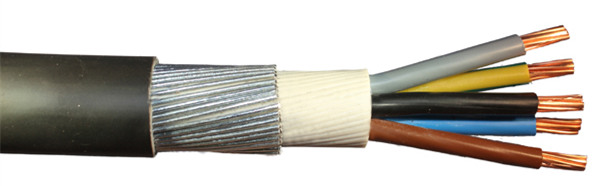 Huadong SWA armoured 5 core shielded cable